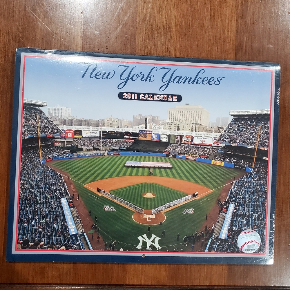 New york Yankees calendar